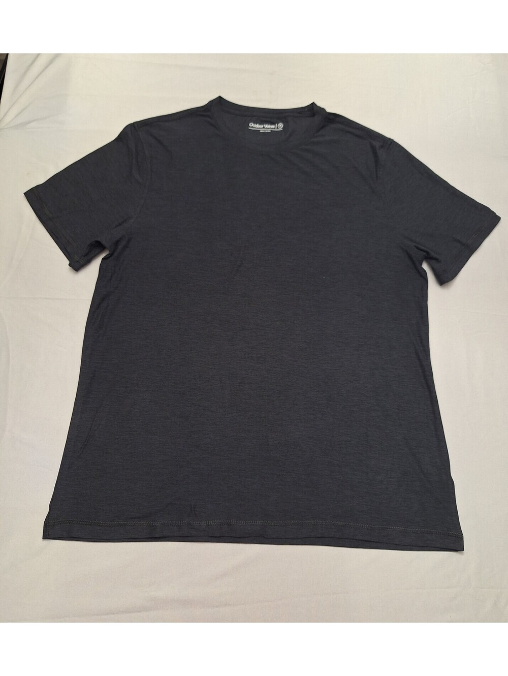 Outdoor Voices CloudKnit Tee Gray M Short Sleeve Bio Dry Anti Odor, NWOT